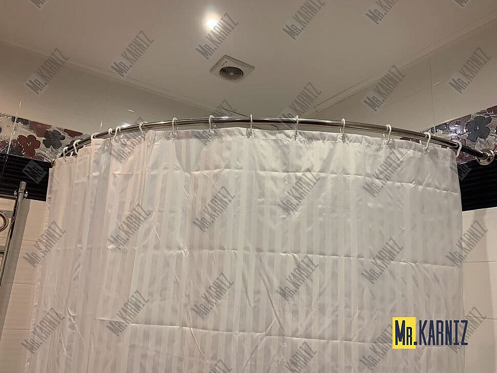 Карниз для ванны Vagnerplast Mini Catalina 125х125 Усиленный 20 мм MrKARNIZ фото 4