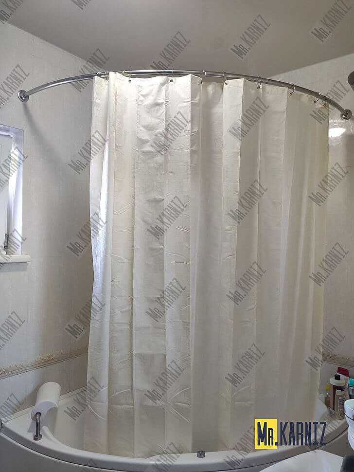 Карниз для ванны Vagnerplast Mini Catalina 125х125 Усиленный 20 мм MrKARNIZ фото 6