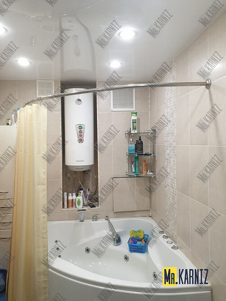 Карниз для ванны Vagnerplast Mini Catalina 125х125 Усиленный 20 мм MrKARNIZ фото 16