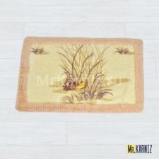 Коврик в ванную Ducks бежевый