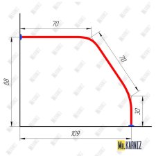 19830A Карниз по чертежу